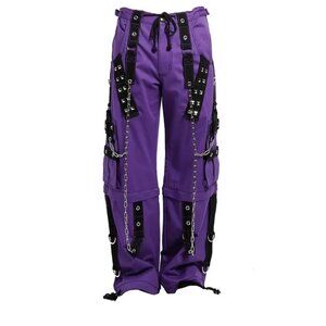 Gothic Bondage Handmade Men Pant Alternative Punk Rock Transformer Trouser Pants